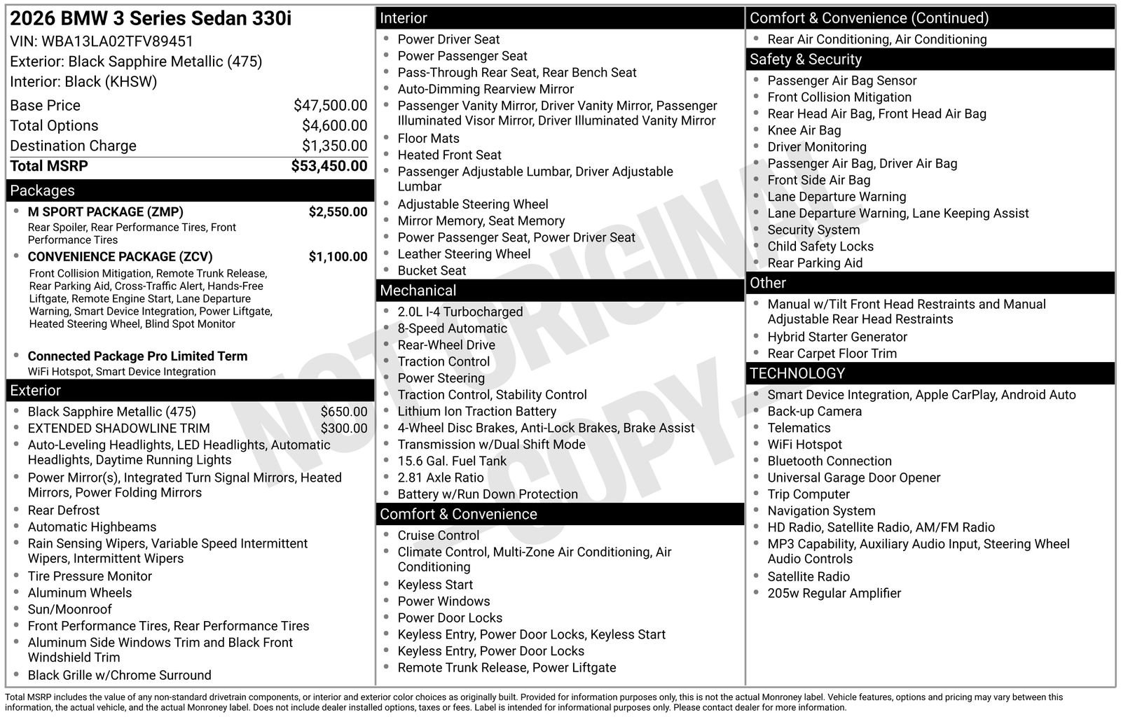 bmw 3 series 2026 WBA13LA02TFV89451 image bmw 3 series 2026 WBA13LA02TFV89451 image